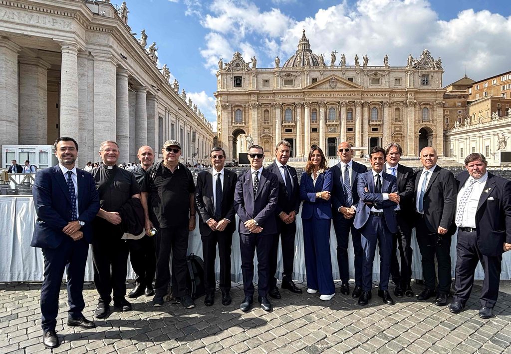 udienza palio a roma leone xiv