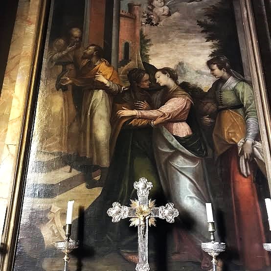santi affreschi san martino